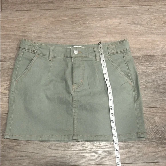 Celebrity Pink Sage Mini Jean Skirt Waist 30 - Picture 4 of 5